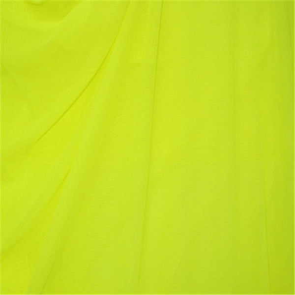 Samba Yellow Stretch Mesh Bolt Fabric