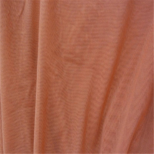 Copper Stretch Mesh Bolt Fabric