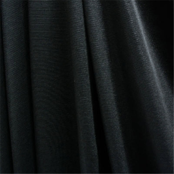 Black Stretch Mesh Bolt Fabric
