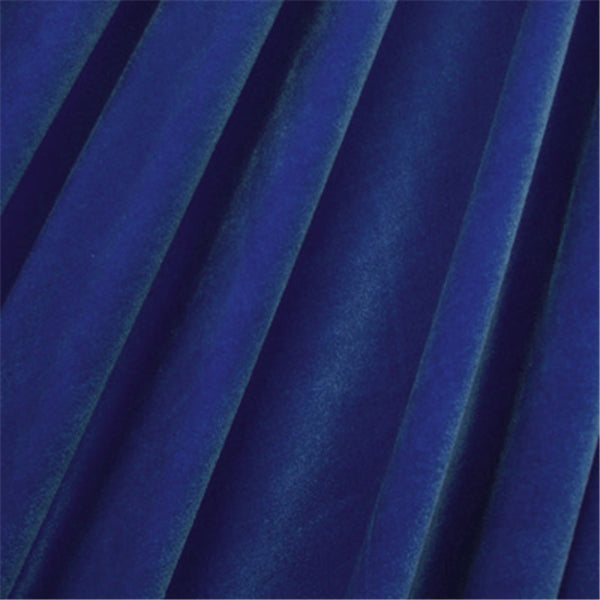 New Royal Stretch Velvet Bolt Fabric