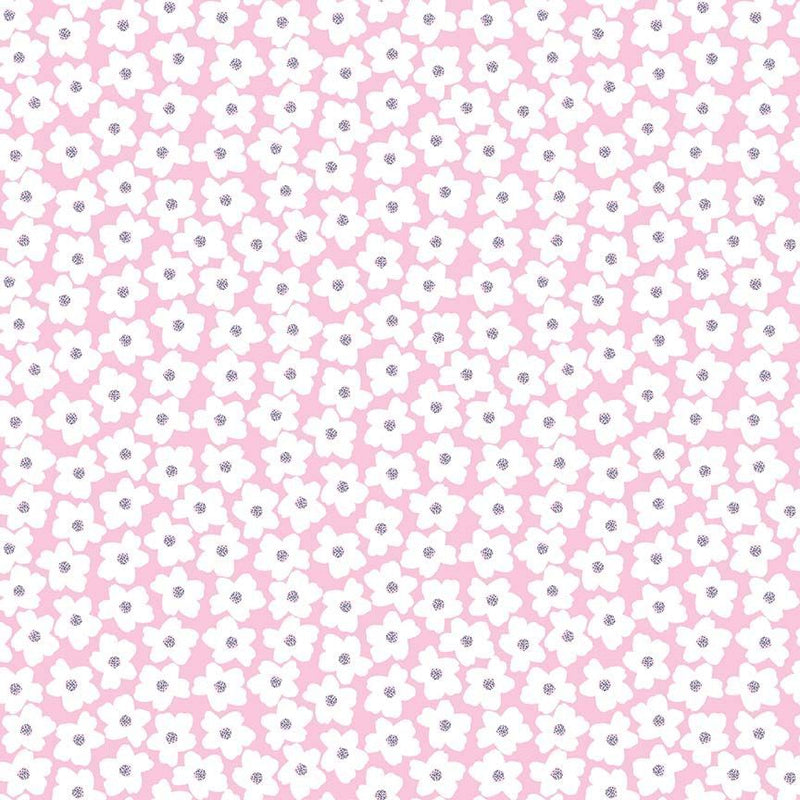 Petal Power Cotton 44"/45" Fabric Per Yard