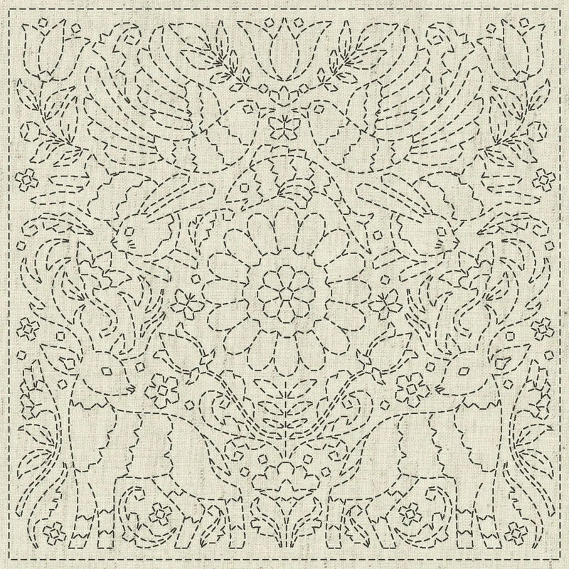 Sashiko Cloth Good News
