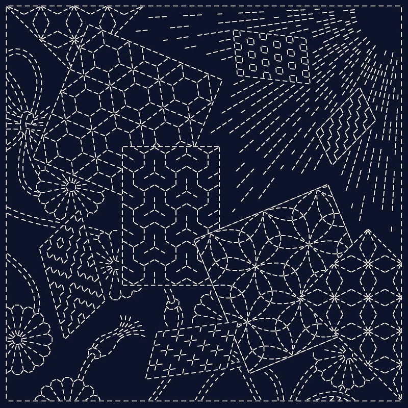 Sashiko Cloth Kaleidoscope