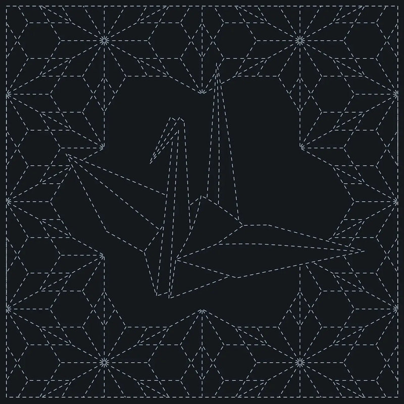 Sashiko Cloth Ori-Zuru