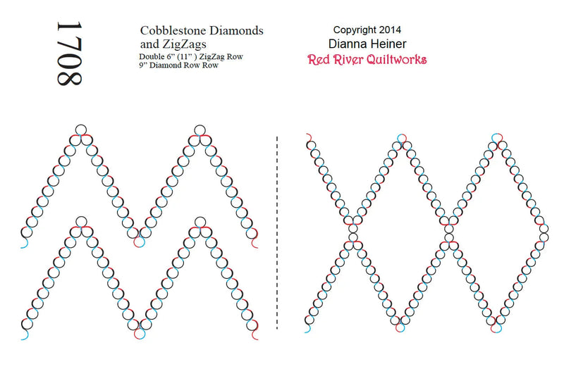 1708 Cobblestone Diamonds Combo Pantograph