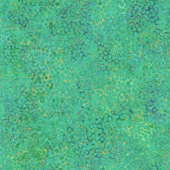 Shimmer Peacock Cotton 44"/45" Fabric Per Yard