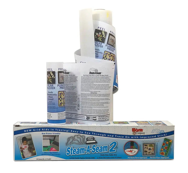 Steam-A-Seam 2 24" x 25 YD Fusible Web - Heat-Adhesive for Quilting and Crafting