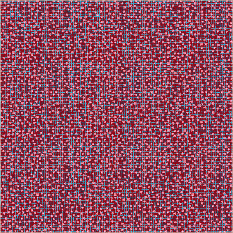 Sweet Talk Julia Crimson Cotton 44”/45” Fabric Per Yard