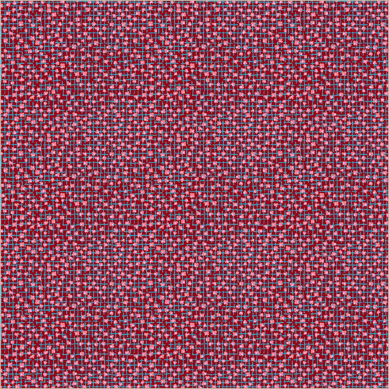 Sweet Talk Julia Crimson Cotton 44/45 Fabric Per Yard