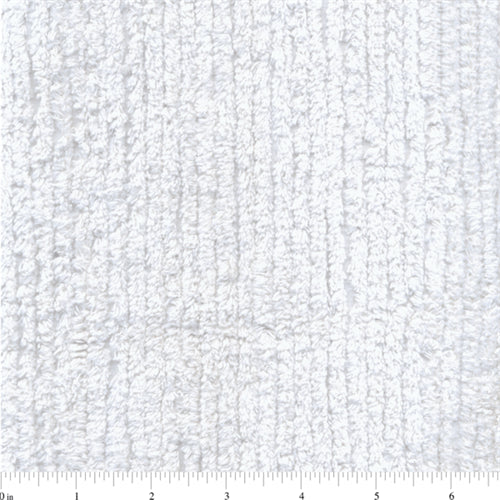 10 YD Bolt-White Cotton Chenille Fabric