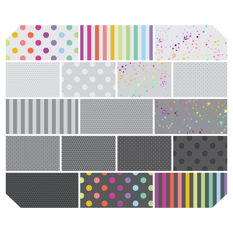 2025 Tula Pink True Colors - Design Roll Gray