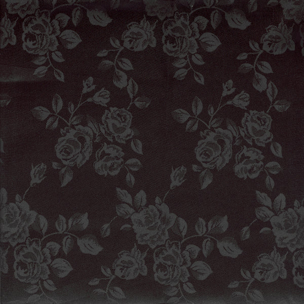 15 YD Bolt-Black Jacquard Fabric