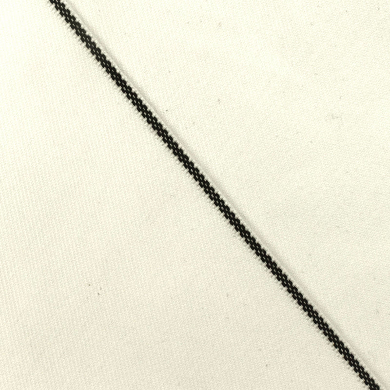 Icing Ivory Stretch Selvedge Denim Fabric