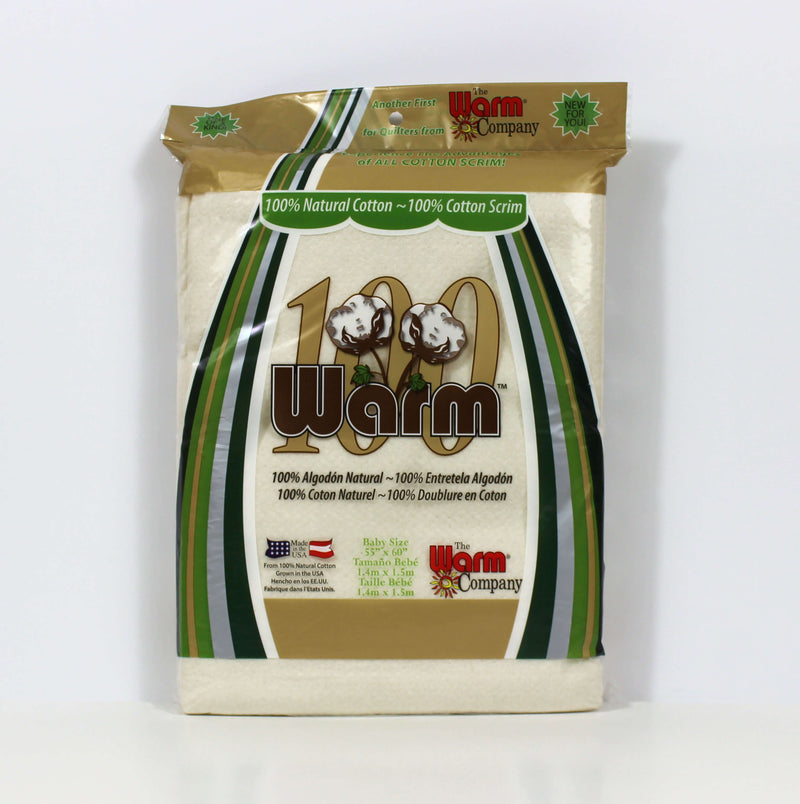 Warm 100 Ultra Clean Natural Cotton + 100% Cotton Scrim - Full Case