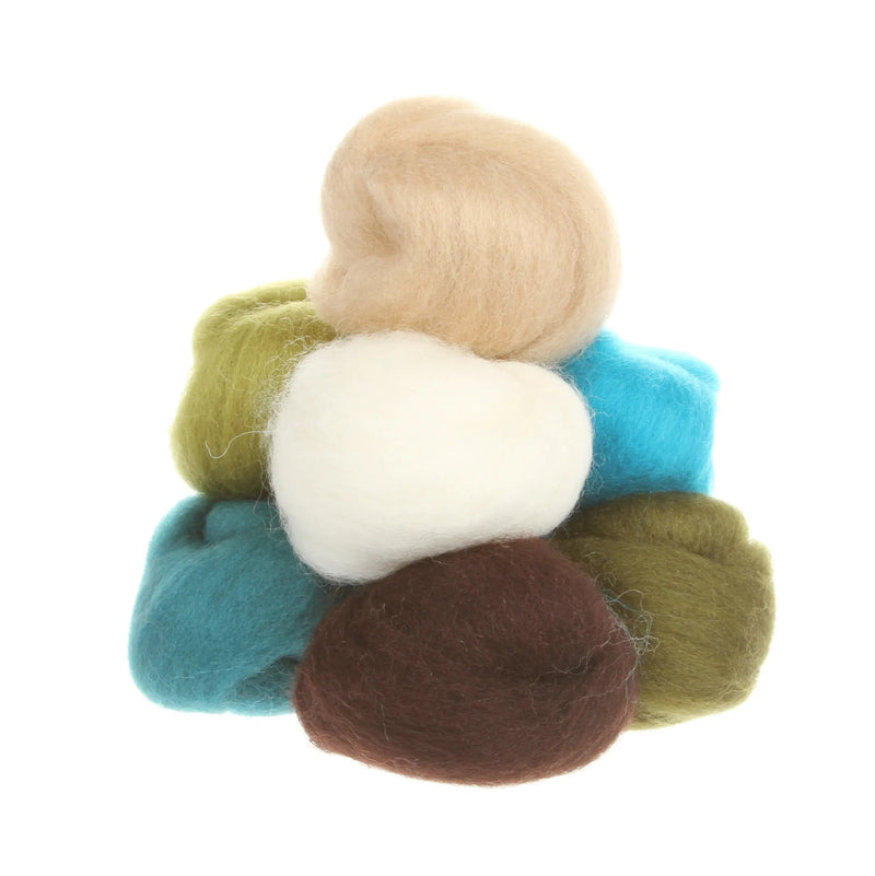 Wool Roving Asst Chic
