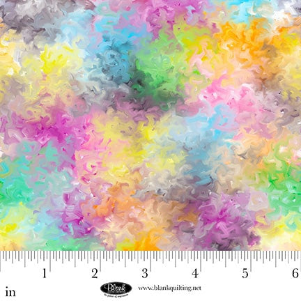 Yellow Color Splash Metro Mirage Cotton 44"/45" Fabric Per Yard