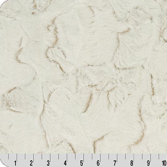 Luxe Cuddle Frosted Hide Camel 58"/60" Fabric per yard