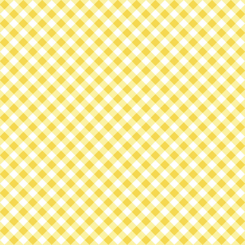 Barely Basics Gingham Quilting Cuddle Sunshine Fabric Per Yard